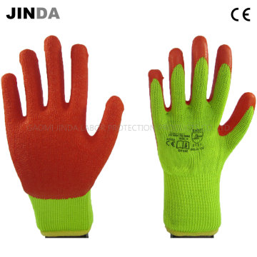 Latex Coated Labor Protective Safety Work Gloves (LS506)